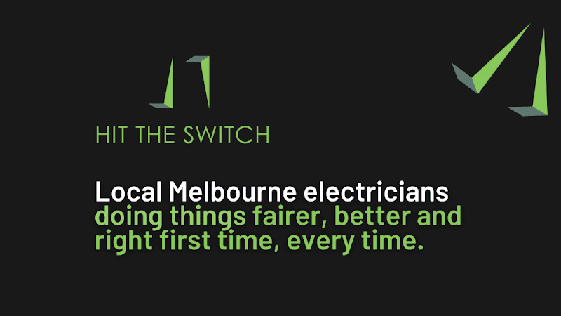 Hit The Switch electrician work in Box Hill