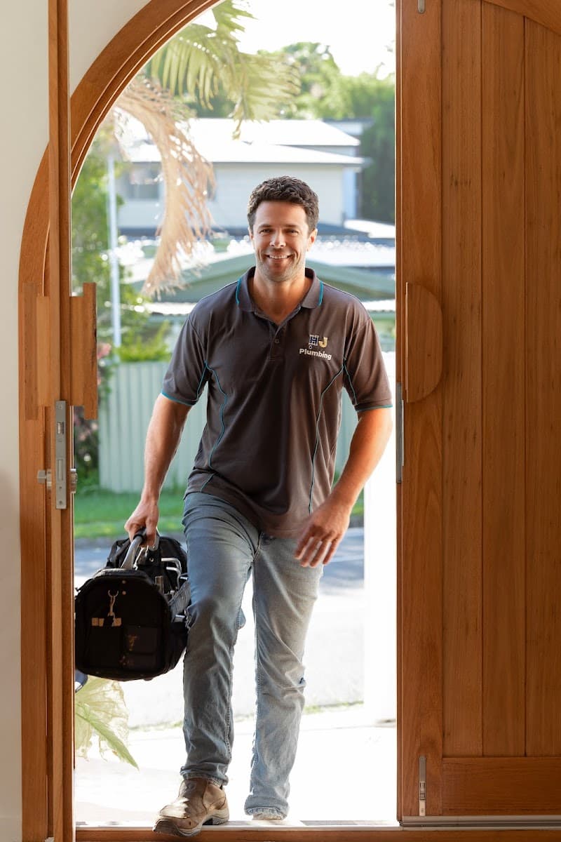 HJ plumbing plumber work in Pacific Paradise