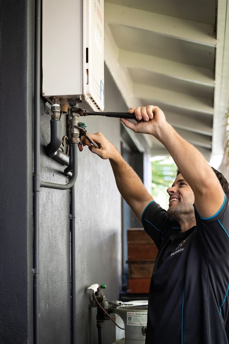 HJ plumbing plumber work in Pacific Paradise