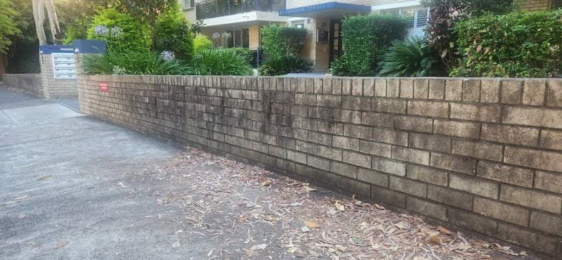 Home Shine pressure washing work in Artarmon