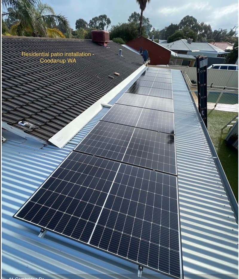 Homewise Solar solar panel installation work in Madora Bay