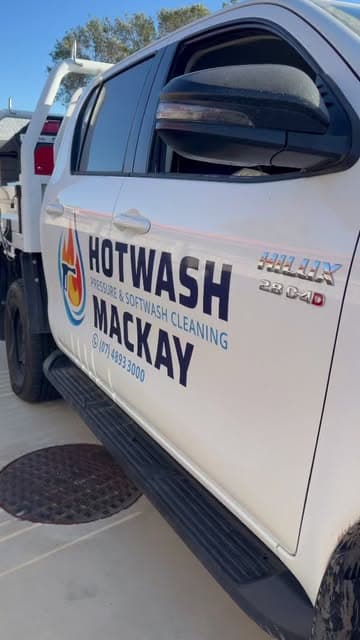 Hotwash Mackay Pty Ltd cleaning work in Mackay