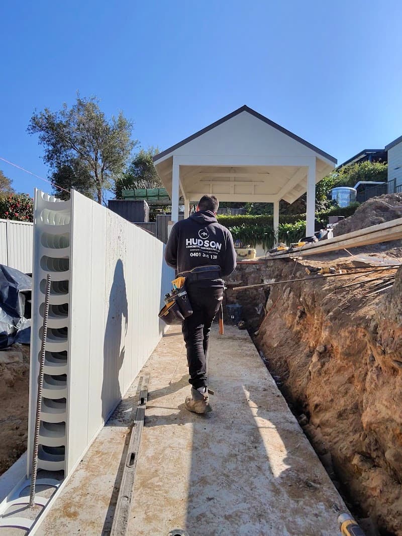 Hudson Concreting Services pty ltd concreting work in Taren Point