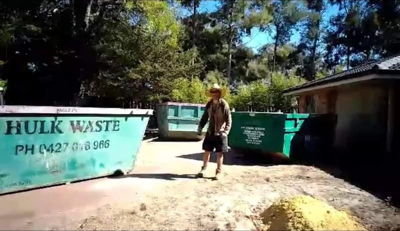 Hulk Waste Management rubbish removal work in Mandurah