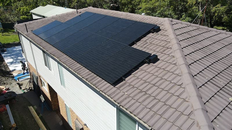 Hunter Solar Solutions solar panel installation work in Cardiff