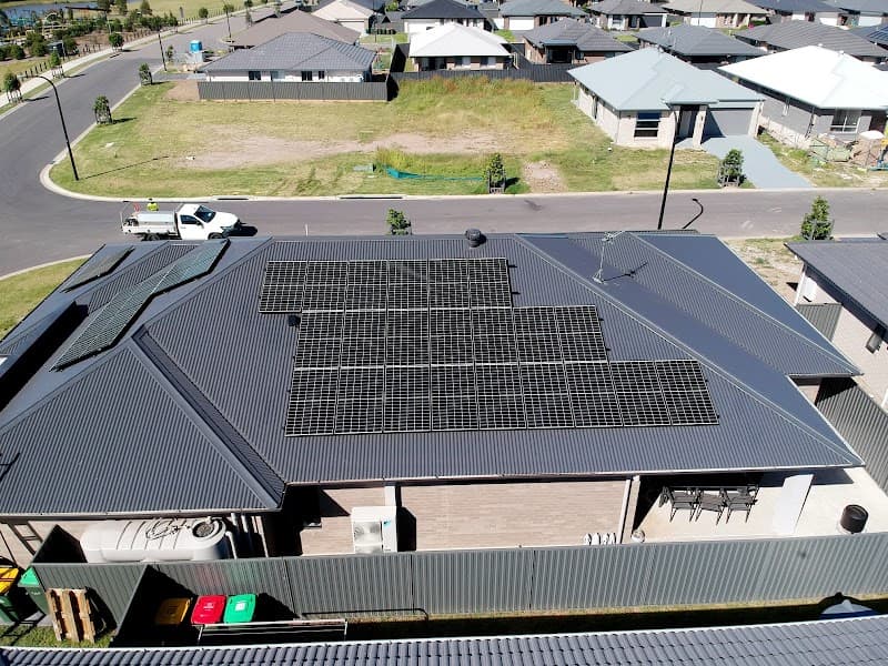 Hunter Solar Solutions solar panel installation work in Cardiff