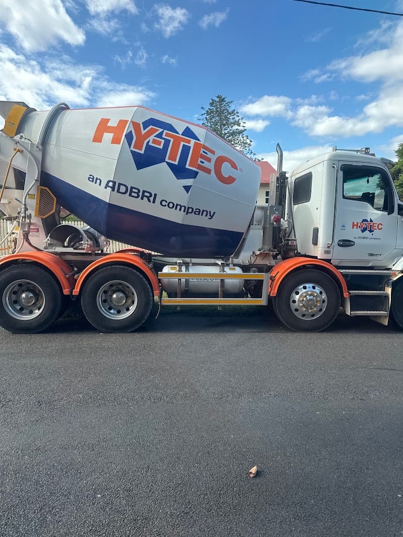 Hy-Tec Concrete & Aggregates Toowoomba concreting work in Harlaxton