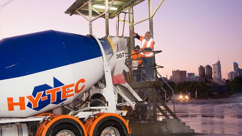 Hy-Tec Concrete & Aggregates Toowoomba concreting work in Harlaxton