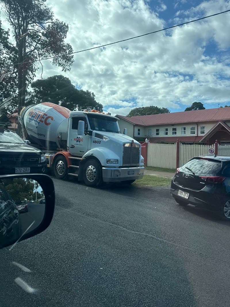 Hy-Tec Concrete & Aggregates Toowoomba concreting work in Harlaxton