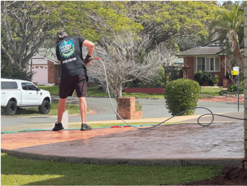 Hydro Boost Pressure Cleaning pressure washing work in Victoria Point