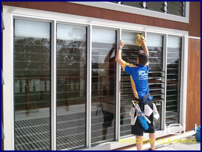 ICU CLEANING window cleaning work in Sinnamon Park