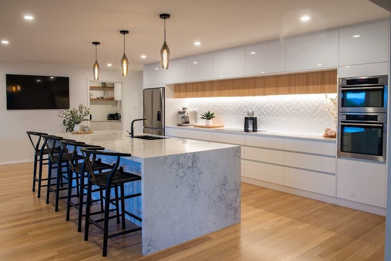 Ideal Kitchens Tasmania kitchen renovation work in Kingston