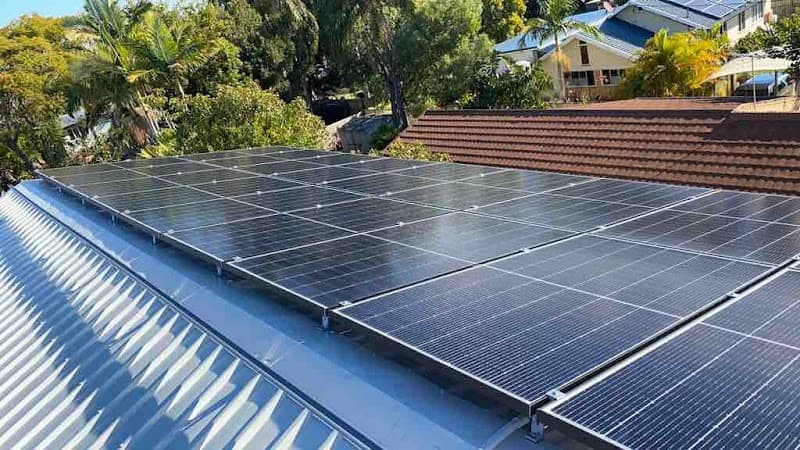 iDeal Solar solar panel installation work in Brisbane City