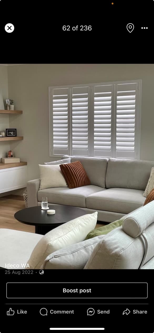 IDECOWA Plantation Shutters Mandurah curtains & blinds work in Halls Head