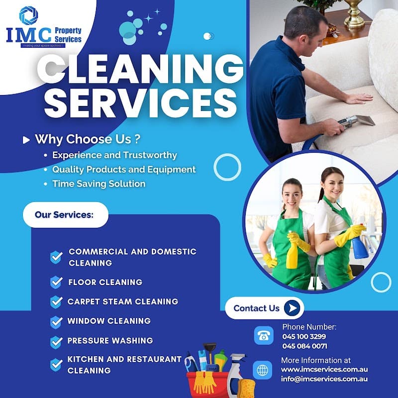 IMC Property Service pressure washing work in Darwin City