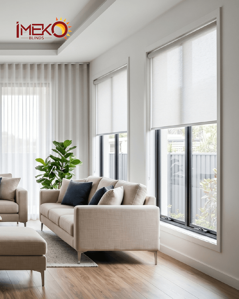 Imeko Blinds curtains & blinds work in Melbourne