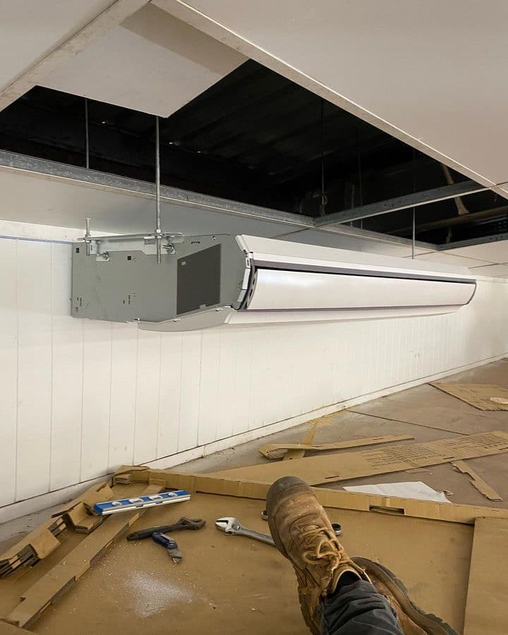 Impact Electricians air conditioning work in Toowoomba City