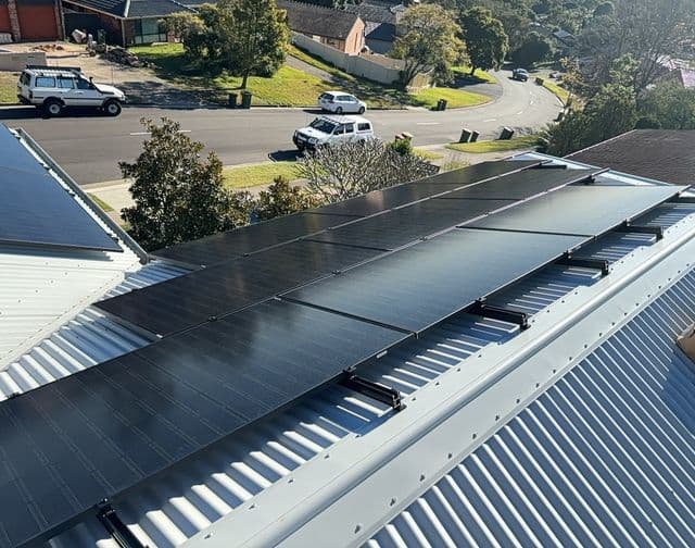 Impressive Electrical & Solar Pty Ltd solar panel installation work in Miranda