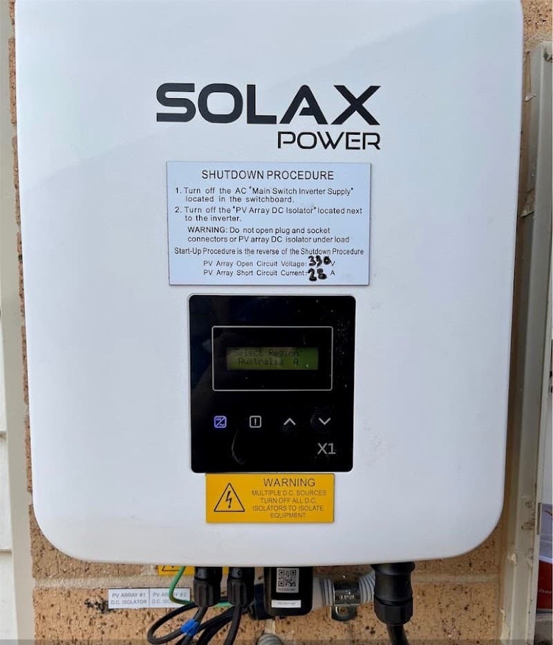 Incredible Solar and Energy Solutions solar panel installation work in Carlton