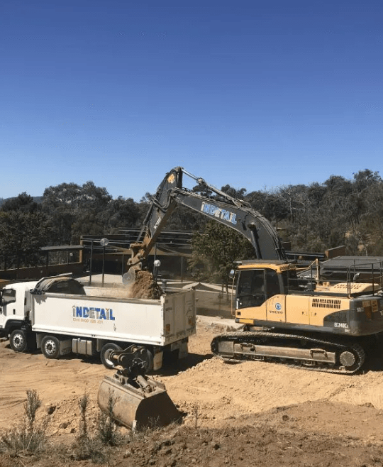 iNDETAiL Civil Canberra demolition work in Beard