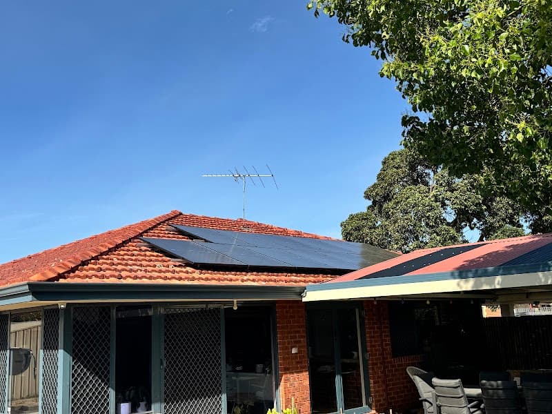 Induced Electrical Pty Ltd solar panel installation work in Rockingham