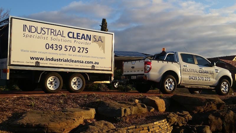 Industrial Clean SA pressure washing work in Wingfield