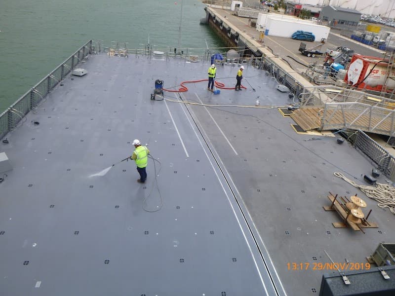 Industrial Clean SA pressure washing work in Wingfield