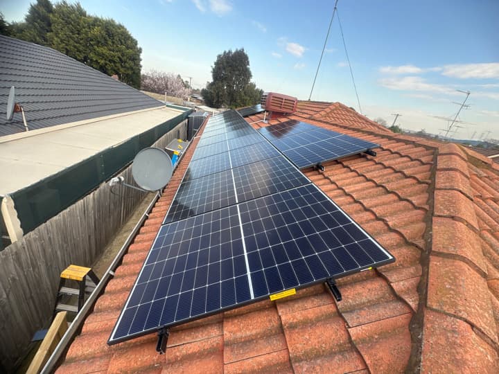 Inspire Solar solar panel installation work in Melbourne