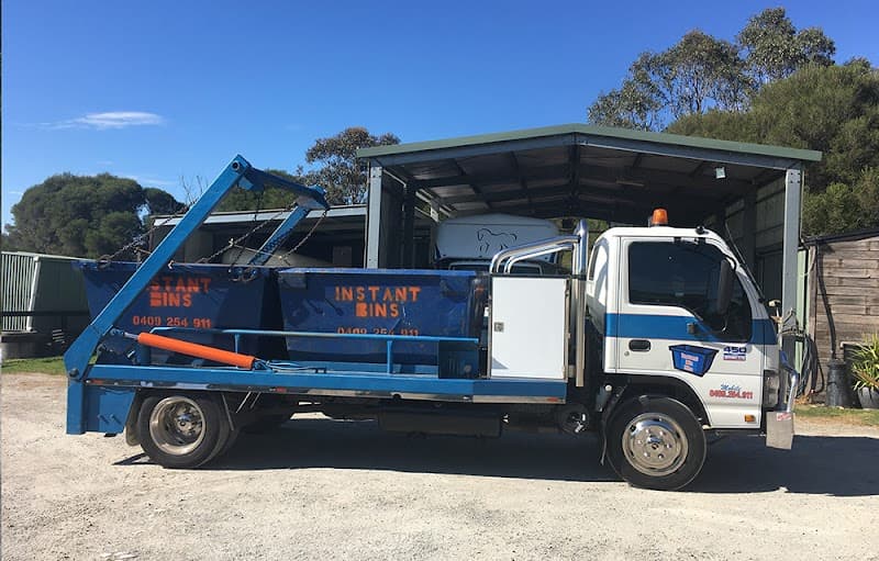 Instant Bin Hire rubbish removal work in Frankston