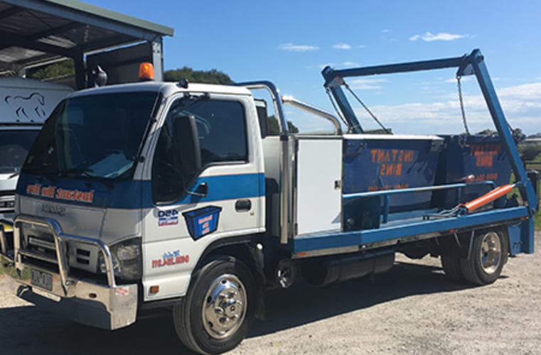 Instant Bin Hire rubbish removal work in Frankston