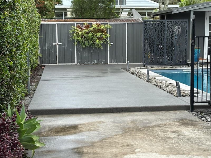 J Willow Concrete concreting work in Pacific Paradise