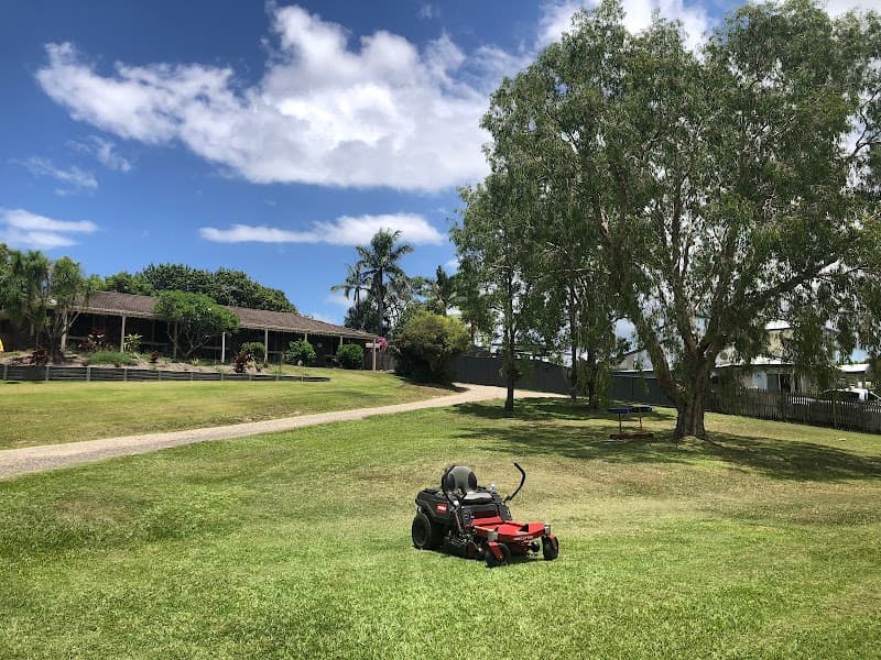 James & Co Mowing lawn care work in Pelican Waters