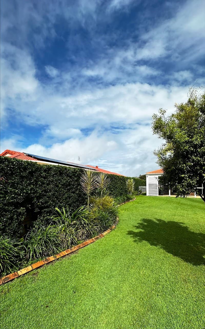 James & Co Mowing lawn care work in Pelican Waters