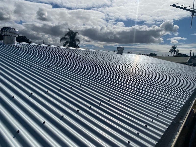 J&A Metal Roofing roofing work in Woongarra