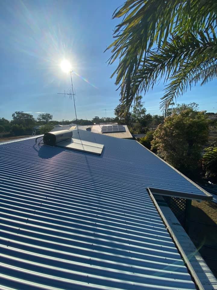 J&A Metal Roofing roofing work in Woongarra