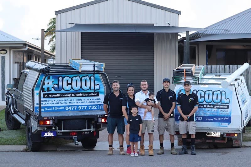 JCOOL Airconditioning & Refrigeration air conditioning work in Garbutt
