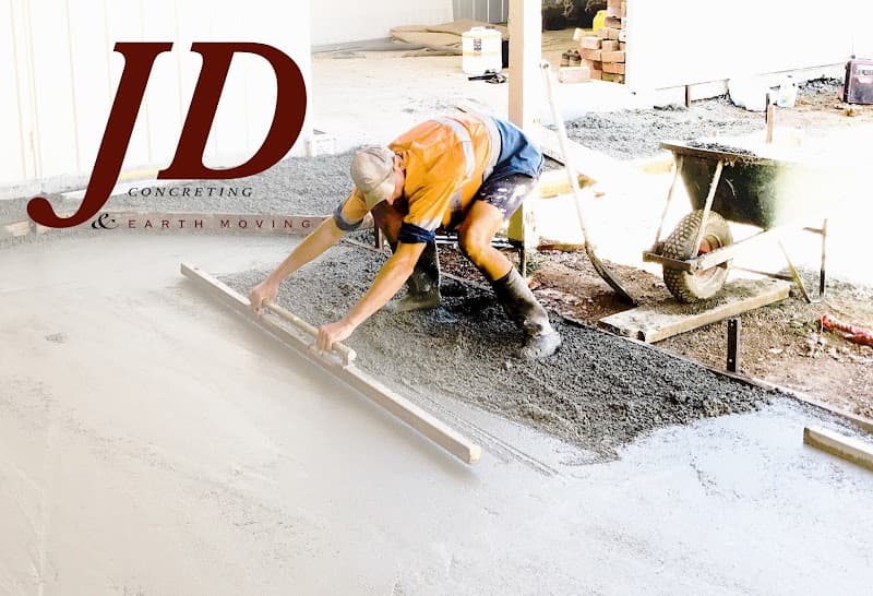 JD Concreting and Earthmoving Pty Ltd concreting work in Jimboomba