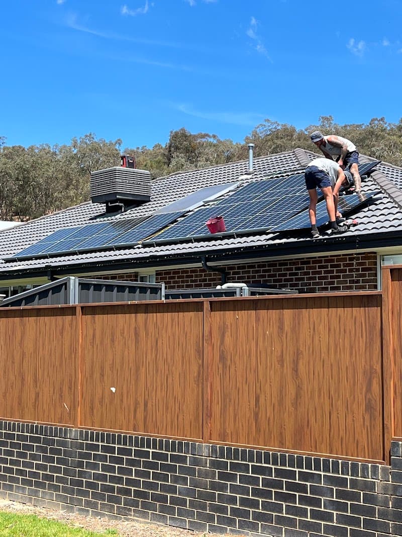 Jekka Solar Solutions solar panel installation work in Wodonga