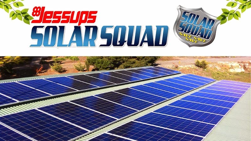 Jessups Solar Squad solar panel installation work in Launceston