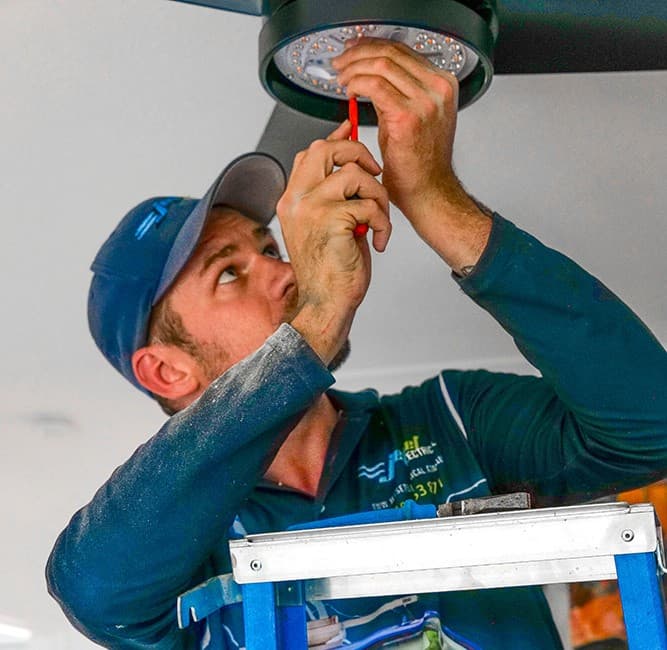 Jetset Electrical electrician work in Bowen Hills