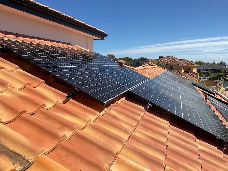 JFK Electrical, Solar & Air solar panel installation work in Mandurah