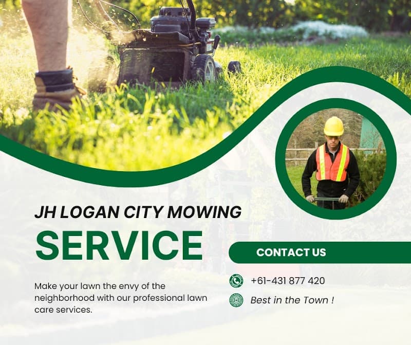 JH Logan City Mowing landscaping work in Slacks Creek