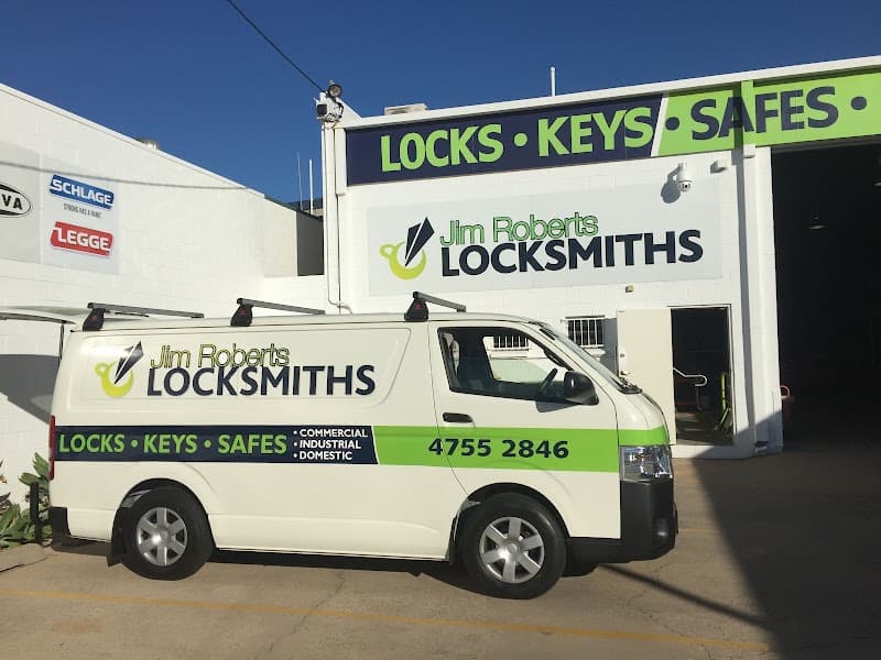 Jim Roberts Locksmiths locksmith work in Garbutt