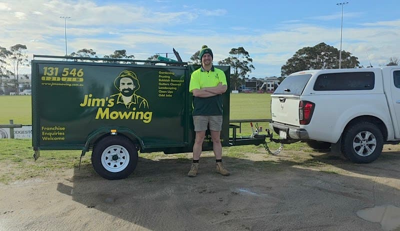 Jim's Mowing Mount Eliza Central lawn care work in Mornington