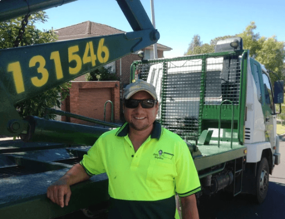 Jim's Skip Bins rubbish removal work in Dandenong South