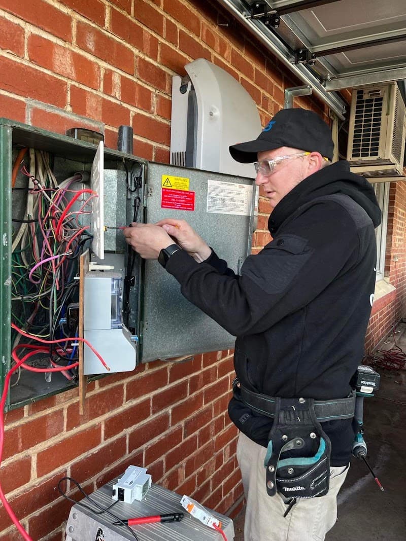 JJ Electrical Specialists solar panel installation work in Two Wells