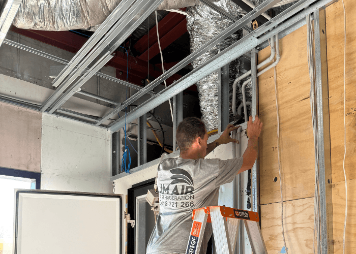 JM Air and Refrigeration Hervey Bay air conditioning work in Dundowran