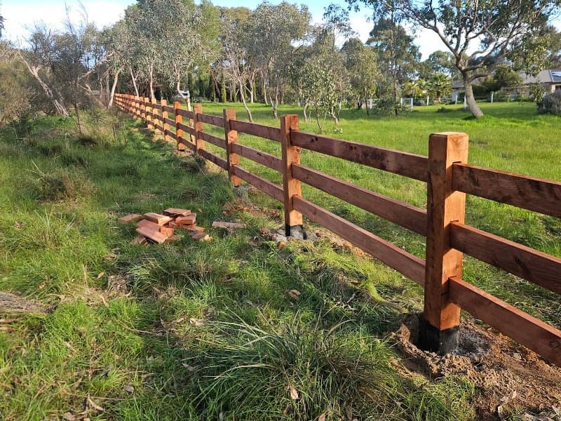 JMS Rural Services fencing work in Willaston