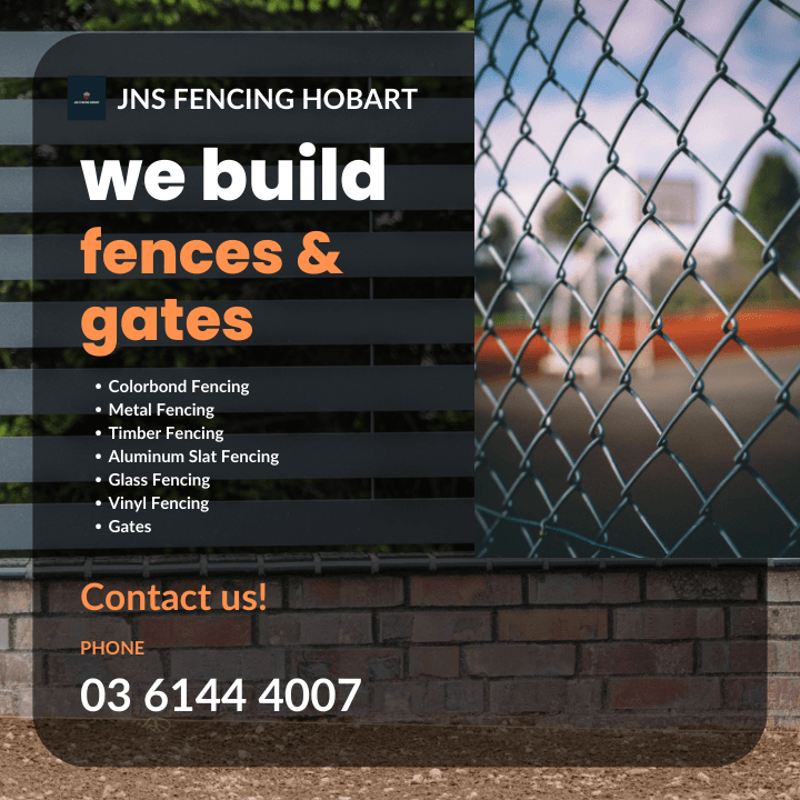 JNS Fencing Hobart fencing work in Oakdowns