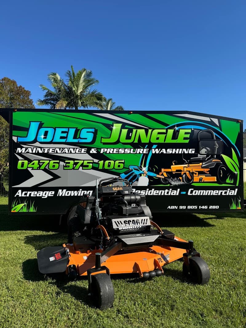 Joel’s Jungle Maintenance & Pressure Washing landscaping work in Coffs Harbour